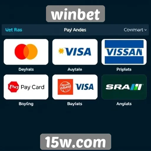 Métodos de pagamento disponíveis no Winbet